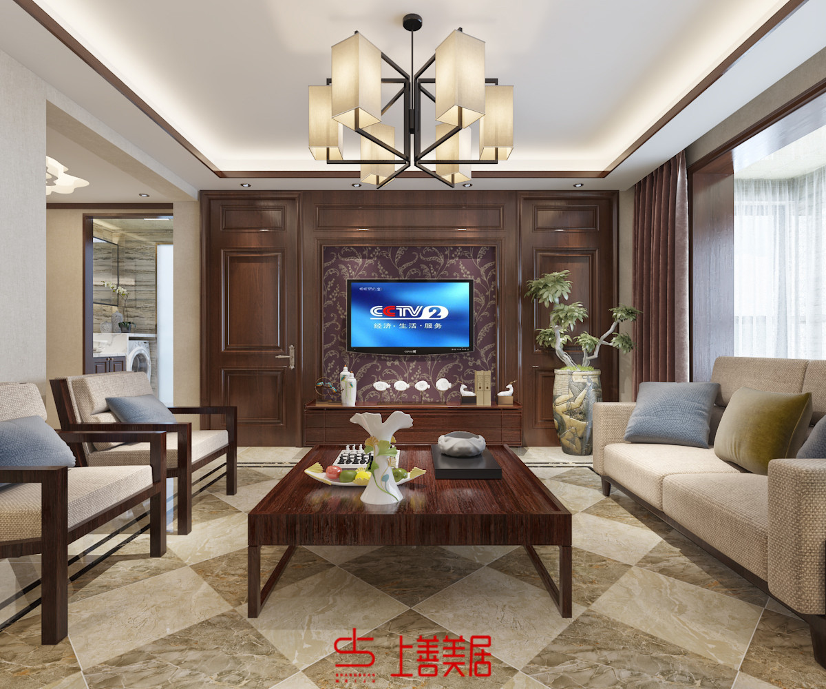 匯景花園110平新中式 匯景花園110平新中式