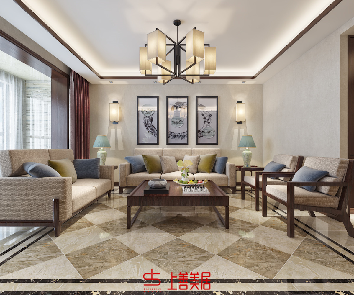 匯景花園110平新中式 匯景花園110平新中式