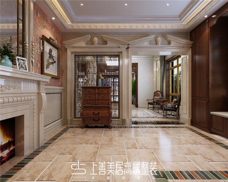 原河名墅600平米美式裝修效果圖