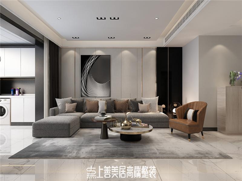 白金漢府130平簡約風(fēng)格