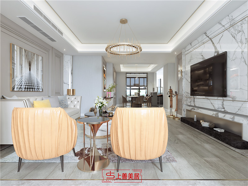 保利拉菲147平歐式