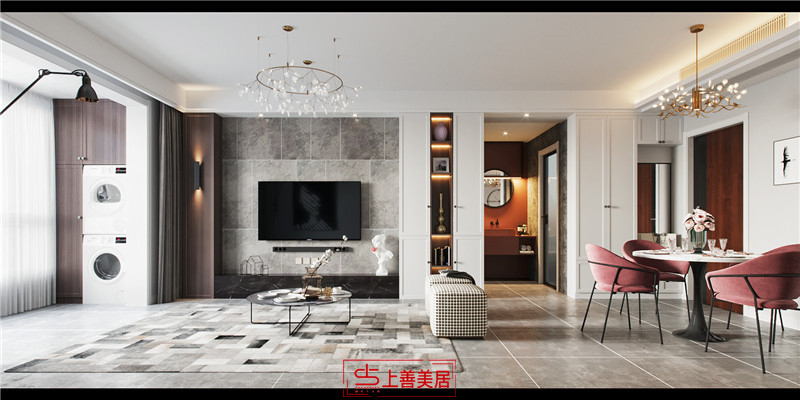 紫晶悅城90平北歐風格