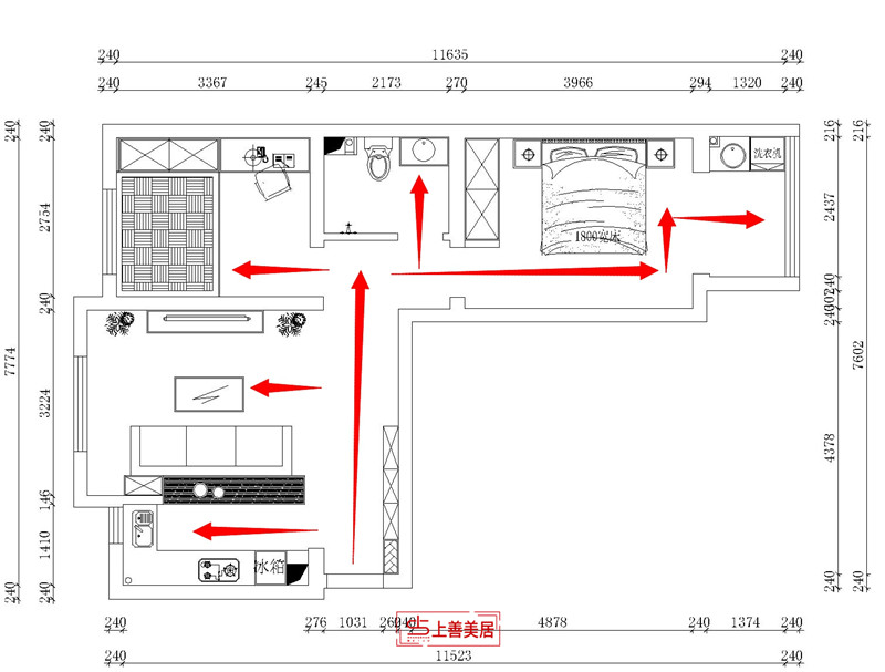 上城浩林園/89㎡/極簡(jiǎn)