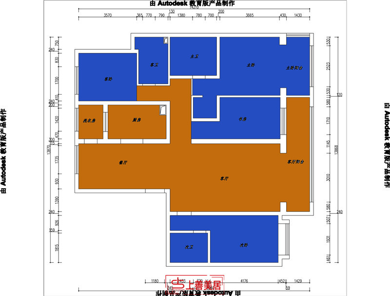 融創(chuàng)中心/217㎡/美式