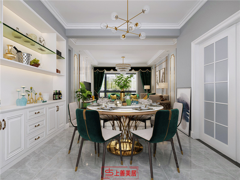 盛邦六區(qū)/139㎡/現(xiàn)代輕奢