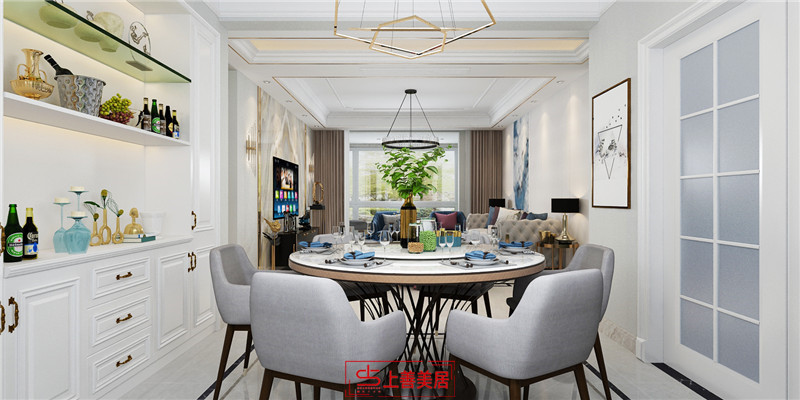 盛邦六區(qū)/139㎡/現(xiàn)代輕奢