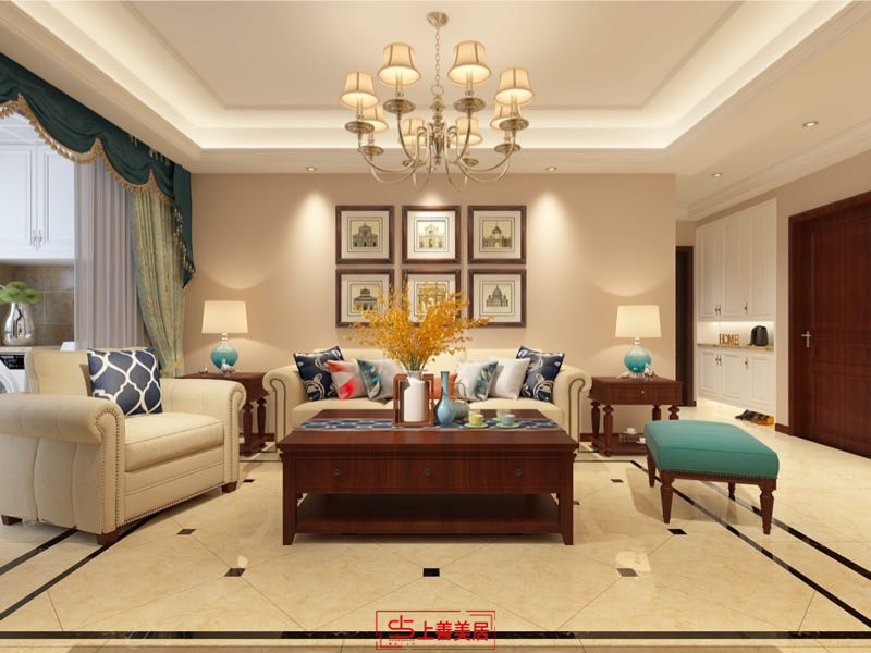 林蔭大院/125㎡/美式