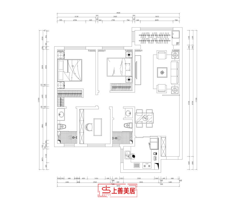 金科博翠園/125㎡/簡約