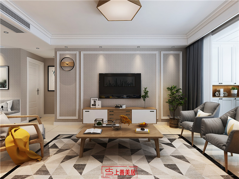 榮盛城/128㎡/現(xiàn)代