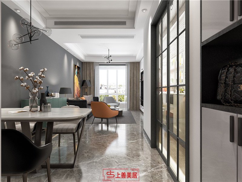 融創(chuàng)中心/9號(hào)地107㎡/簡(jiǎn)約風(fēng)格