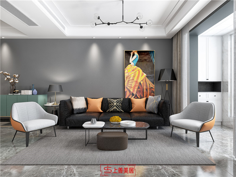 融創(chuàng)中心/9號(hào)地107㎡/簡(jiǎn)約風(fēng)格