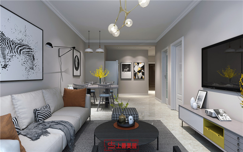 瀚唐/88㎡/北歐簡約