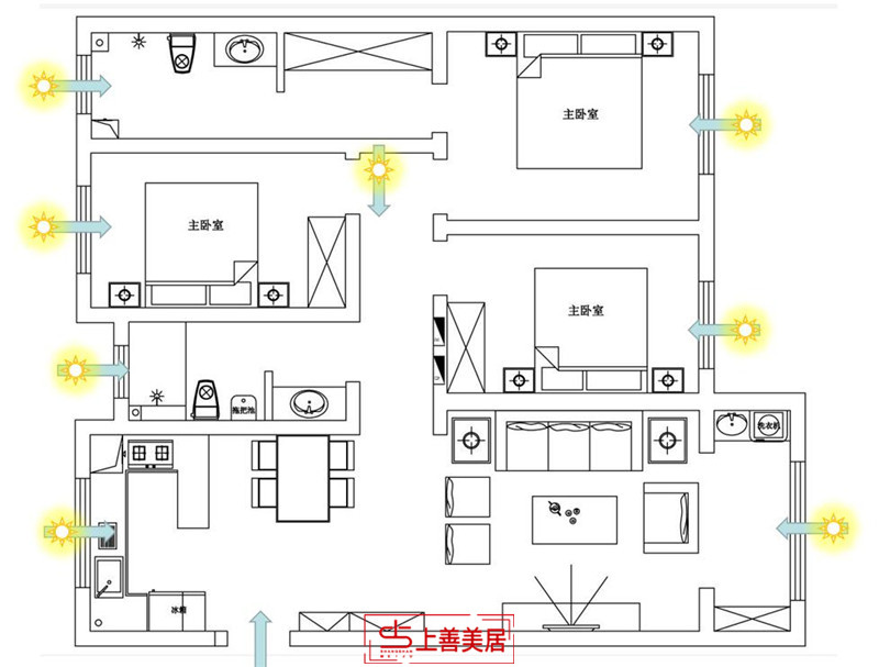 通風(fēng)采光圖