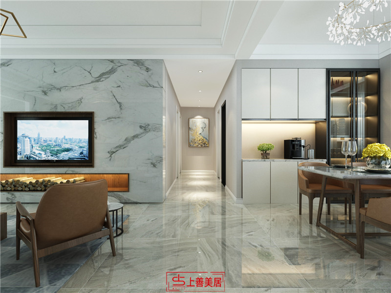 潤(rùn)德天悅城/138㎡/輕奢風(fēng)格