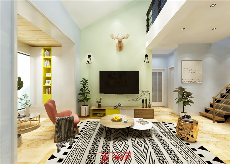 石門小區(qū)/150㎡/復(fù)式北歐