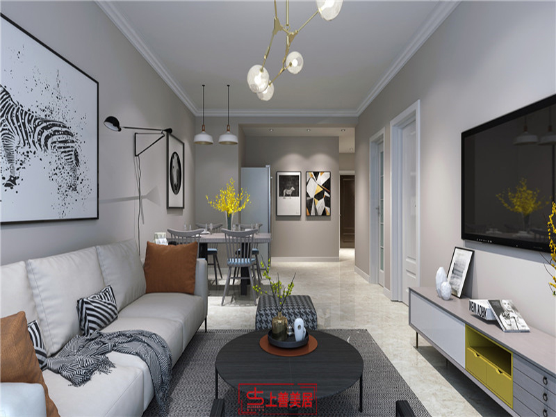 瀚唐/88㎡/北歐簡約