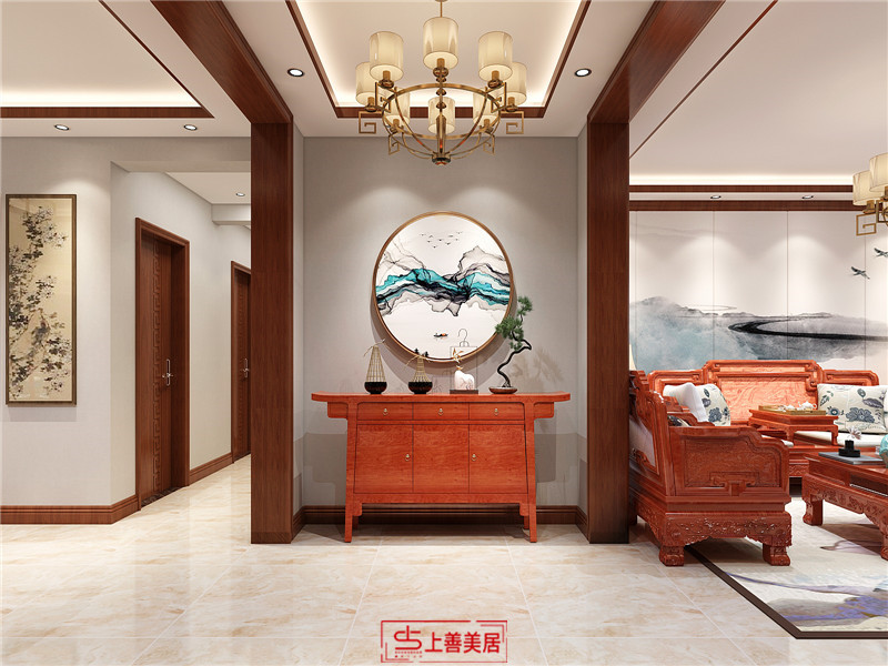 保利拉菲頂躍/210㎡/中式