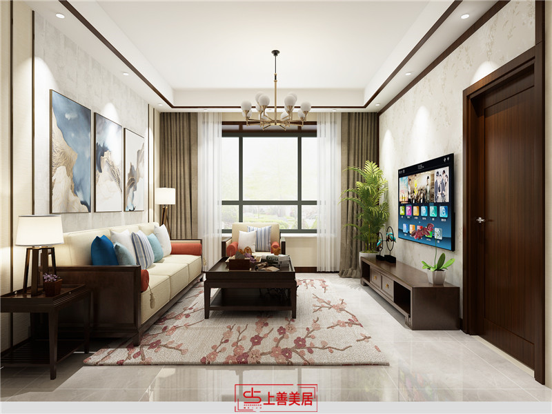 榮盛城/110㎡/新中式