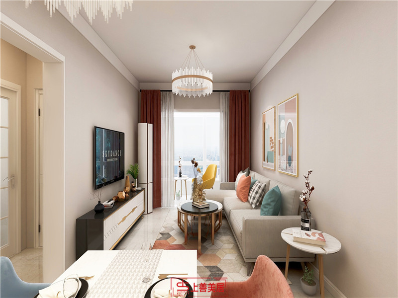 恒大御景半島/85㎡/北歐