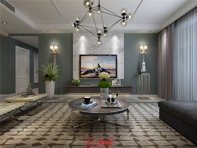 啟銳園/135㎡/后現(xiàn)代