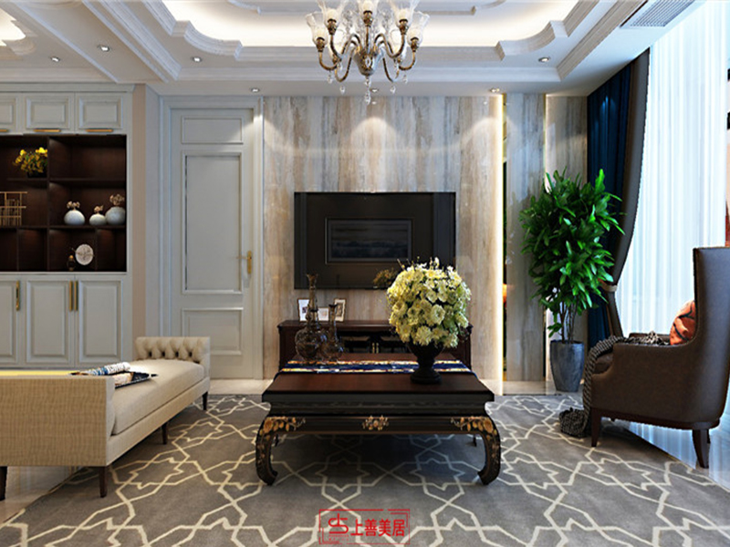 古運(yùn)碼頭/130㎡/美式古典