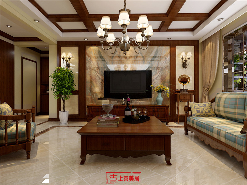 卓達(dá)名郡/140㎡/美式