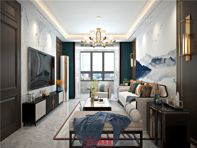 盛世華庭/130㎡/新中式