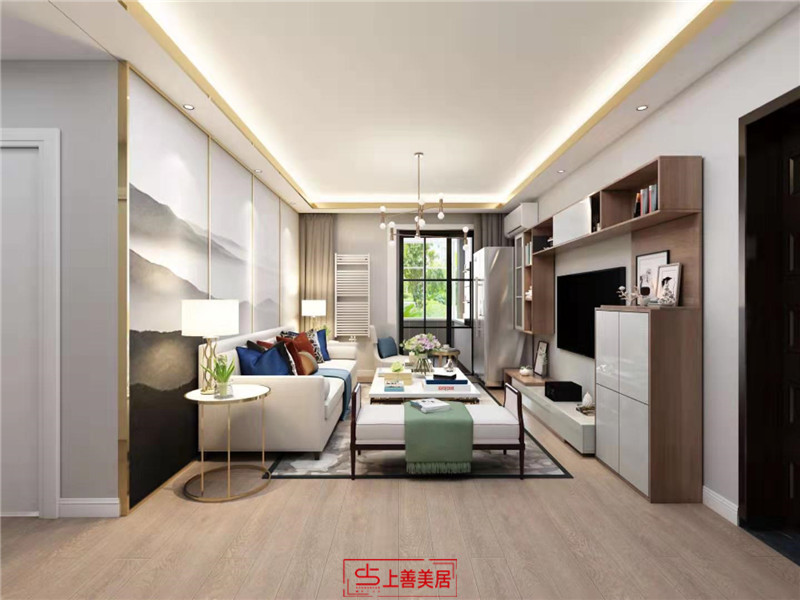 濱河小區(qū)頤興園/90㎡/現(xiàn)代