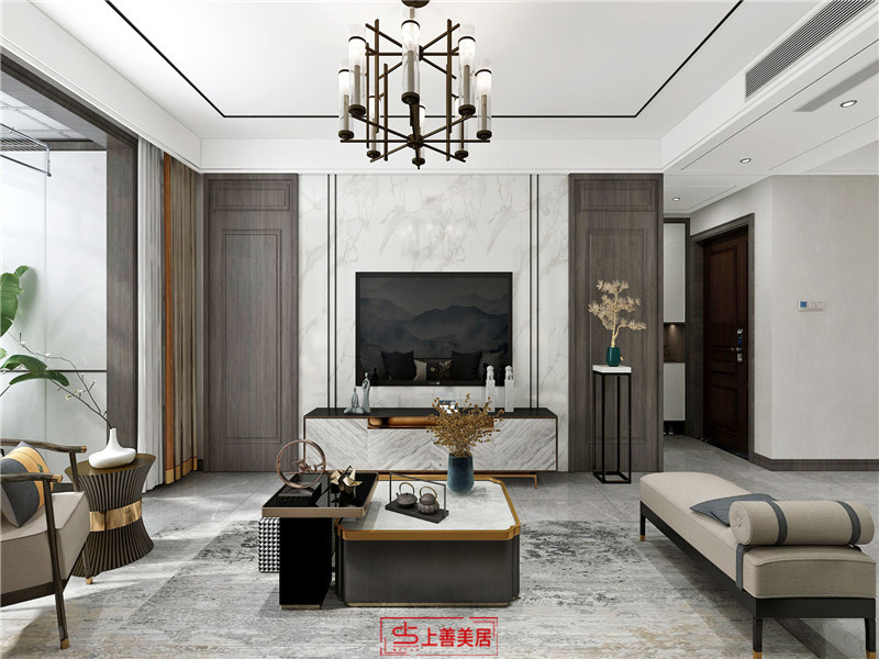 保利堂悅/137㎡/新中式