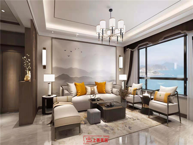 國(guó)赫天著/130㎡/新中式