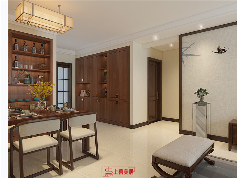 國(guó)赫天著/中式風(fēng)格/95㎡