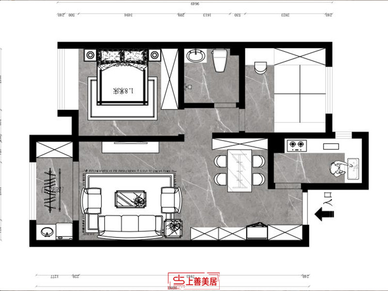 保利堂悅/90㎡/現(xiàn)代