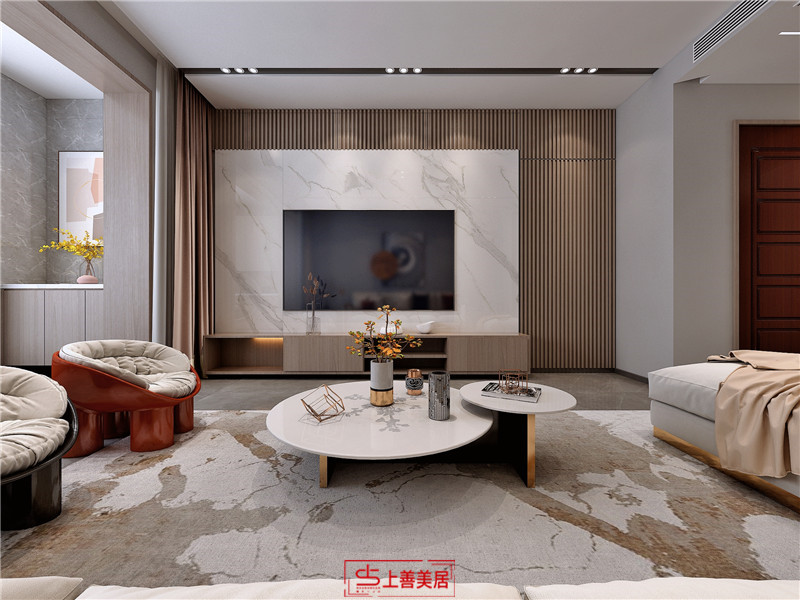 融創(chuàng)中心/150㎡/現(xiàn)代風格