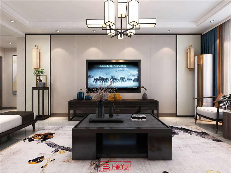 富達山莊/130㎡/新中式