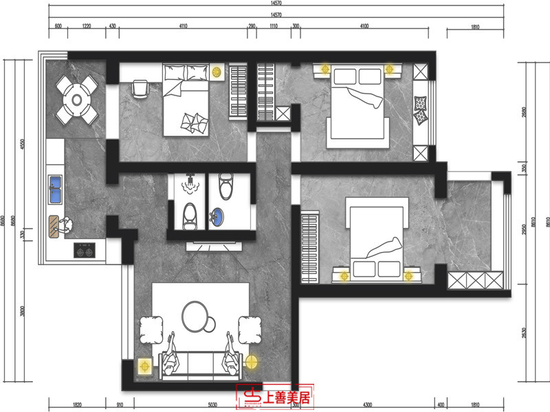 熱電四廠宿舍/80㎡/現(xiàn)代