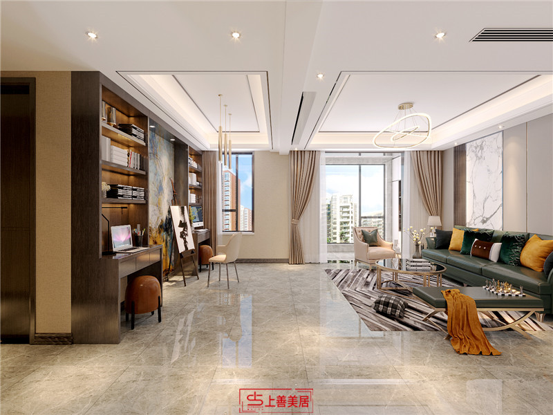 翰林甲第145平現代風格客廳