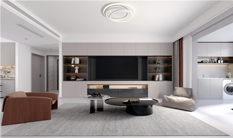 寶晟藍(lán)庭/134㎡/簡約