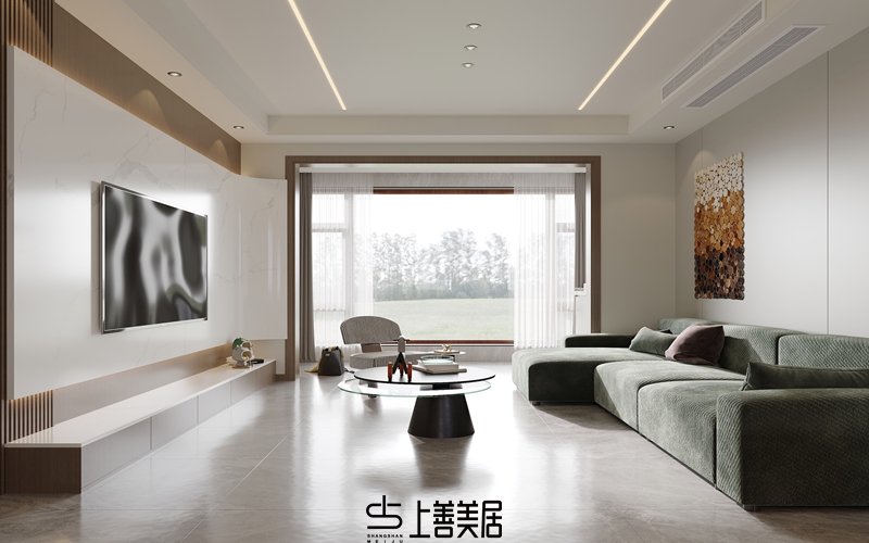 榮盛御府350平現(xiàn)代簡約風格案例