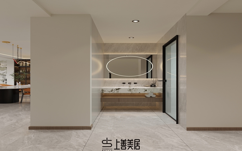 秀水名邸輕奢風格效果圖09