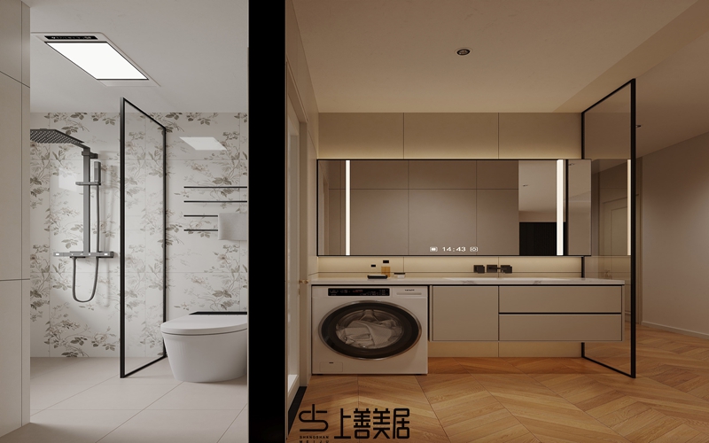 欒城林蔭春天170平法式效果圖07