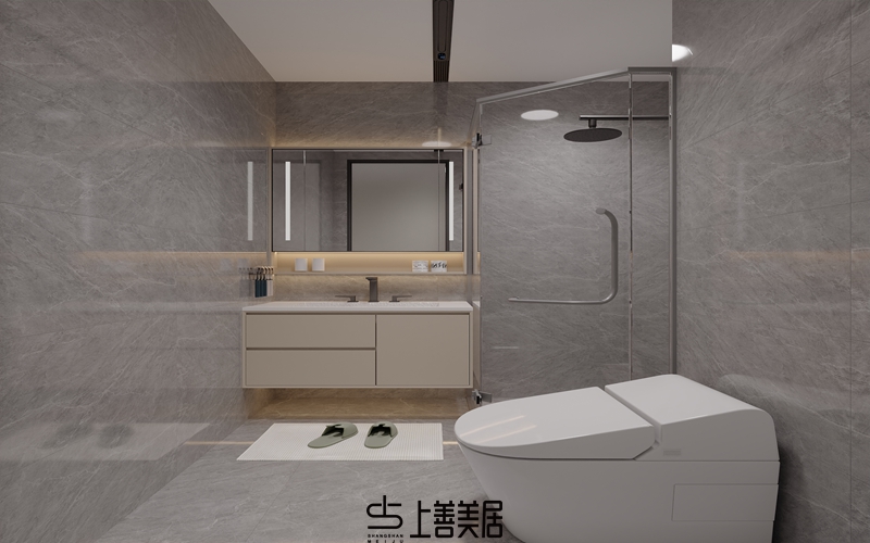 瑞凝府181現(xiàn)代輕奢裝修設(shè)計(jì)13