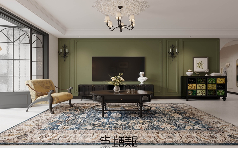 芯科苑128平美式裝修設(shè)計07