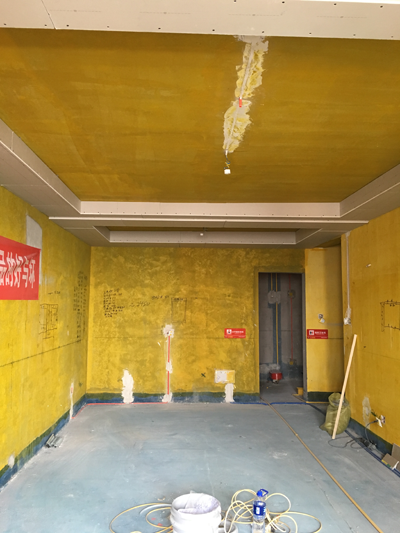 上善美居施工工地木工