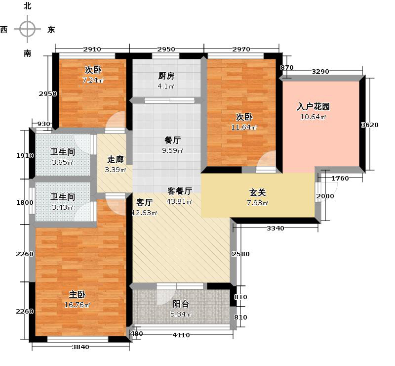 國(guó)源和天下3室1廳2衛(wèi)1廚111.00㎡戶(hù)型圖